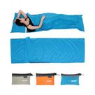 Saco De Dormir Portátil De Poliéster Pongee 70x210CM Com Fronha Para Acampamento, Caminhada E
