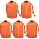 Saco de dormir Survival NovaMedic Emergency Waterproof, pacote com 5