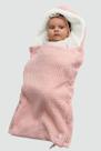 Saco de Dormir Telinha Forrada Bebê Tricô