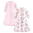 Saco de dormir vestível de algodão Hudson Baby Floral 12-18M