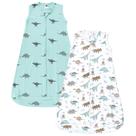 Saco de dormir vestível de algodão para bebês Hudson Baby Dino Blast