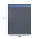 Saco De Embalagem Envelope Cinza Com Lacre 40X50 100 Un