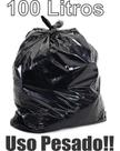Saco De Lixo 100 Litros 5 Kg Uso Pesado + Brinde Gratis