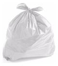 Saco De Lixo 100 Litros Branco Comum Com 100 Unid Leitoso