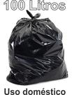 Saco De Lixo 100 Litros Uso Domestico c/ 100Un. - P05