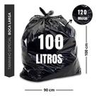 Saco De Lixo 100 Litros Uso Pesado Bem Reforçado Grosso