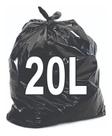 Saco De Lixo 20 Litros Resistente 100 Unidades