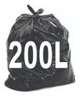 Saco De Lixo 200 Litros Resistente 100 Unidades