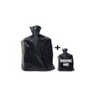 Saco De Lixo 200l Refocado Pct 100unid Menor Preco