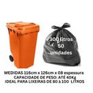 Saco de lixo 300 litros