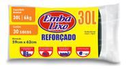 Saco De Lixo 30l Embalixo Reforçado 30 Unidades Kit 3un Saco De Lixo 30l Embalixo Reforçado 30 Unidades Kit 3un