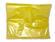 Saco De Lixo 40 Litros Amarelo Com 100 Unidades Qualidade