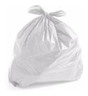 Saco De Lixo 40 Litros Branco Comum Com 100Un