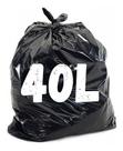 Saco De Lixo 40l C/100 Und Preto Reforçado Envio Imediato Saco De Lixo 40l C/100 Und Preto Reforçado Envio Imediato