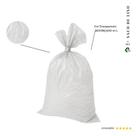 Saco De Lixo 40l Reforçado Transparente 100 Und