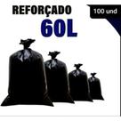 Saco de lixo 60 litros 100 unidades