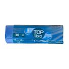 Saco de lixo - azul - 30 litros - top lixo - 30 unidades