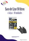 Saco de lixo Easybag 50 litros preto c/alças 10 unid - Extrusa - reciclado, reciclagem (6307) Saco de lixo Easybag 50 litros preto c/alças 10 unid - Extrusa - reciclado, reciclagem (6307)