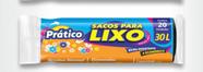 Saco de lixo em rolo 30 litros reforçado