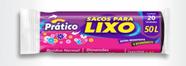 Saco de lixo em rolo 50 litros reforçado