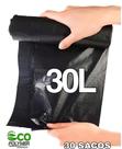Saco De Lixo Em Rolo Preto 30l Resistente 30 Unid Saco De Lixo Em Rolo Preto 30l Resistente 30 Unid
