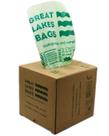 Saco de lixo Great Lakes 10L compostável biodegradável 100 unidades