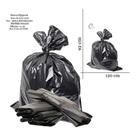 Saco de Lixo P10 200L Mega Reforçado Preto com 20 Unidades Higipack Saco de Lixo P10 200L Mega Reforçado Preto com 20 Unidades Higipack