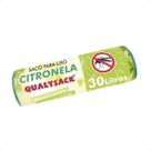 Saco De Lixo Pia e Banheiro com Aroma Citronela 30 Un - 30L