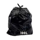 Saco de Lixo Preto 100 Litros com 100 unidades suporta 10 kg