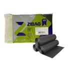 Saco de lixo preto 60 litros Rolo reciclado Econômico Zibag com 100 unidades