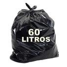 Saco De Lixo Preto 60l Resistência Média 5 Micra 100 Unid Saco De Lixo Preto 60l Resistência Média 5 Micra 100 Unid