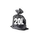 Saco De Lixo Preto De 20l Super Resistente/reforçado C/100un
