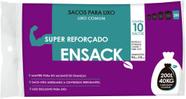 Saco de lixo preto ensack reforçado 200l - rolo com 10 sacos Saco de lixo preto ensack reforçado 200l - rolo com 10 sacos