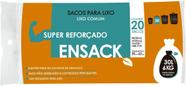 Saco de lixo preto ensack reforçado 30l - rolo com 20 sacos Saco de lixo preto ensack reforçado 30l - rolo com 20 sacos