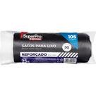 Saco De Lixo Superpro Bettanin 105L - 75X 90Cm Preto Com 50 Pecas