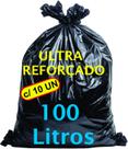 Saco de lixo survey quality alta resistência 100l c/10un Saco de lixo survey quality alta resistência 100l c/10un