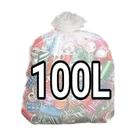 Saco De Lixo Transparente 100l Reforçado 100 Un