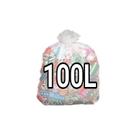 Saco De Lixo Transparente 100l Reforçado 100 Un