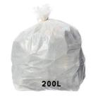 Saco de Lixo Transparente 200 Lt Suporta 30 kg - 100 unid