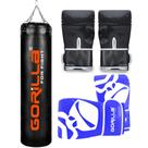 Saco De Pancada 160 cm + Luva Pro Adulta + Infantil - Gorilla