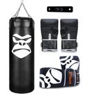 Saco De Pancada Profissional Boxe 90 Cm Luva Bate Saco PRO Adulto + Luva Infantil + Suporte Gorilla Saco De Pancada Profissional Boxe 90 Cm Luva Bate Saco PRO Adulto + Luva Infantil + Suporte Gorilla