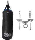 Saco de Pancadas Cheio 70 cm - Saco Boxe + Suporte para Saco de Pancada
