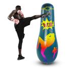 Saco de pancadas inflável de PVC 160 cm para treino de boxe
