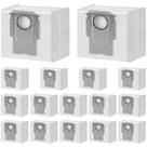 Saco de pó com 16 pacotes de 3,6 L para Roborock Q5 Max+, Q7 M5+, Q10 S5+