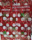 Saco de Presente Natal 30x44 c/50 Sortido + Laços