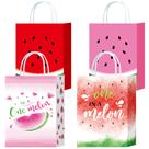 Saco de presente Summer Watermelon White Kraft Paper 22x16x8cm (x10)