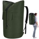 Saco de roupa suja Ãzhido Extra Large 115L com alças Army Green