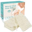 Saco de sabonete E-Know Natural Sisal Saver, pacote com 5, Zero Waste