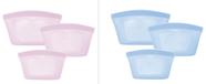 Saco de Silicone Para Armazenar Alimentos Reutilizavel Freezer Geladeira Microondas