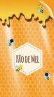 Saco Decorado Pão de Mel - 11cm x 19,5cm - 50 unidades - Cromus - Rizzo Embalagens